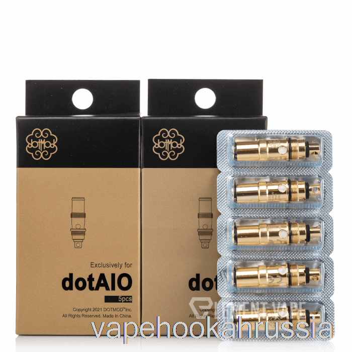 Сменные катушки Vape Juice DotMod Dotaio Катушки Клэптона 1,2 Ом
